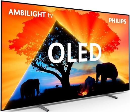 PHILIPS OLED TV 65OLED769/12, 4K Ultra HD, Titan OS Smart TV, 4K Ambilight, VRR 120 Hz, P5 AI Perfect Picture Engine, Dolby Vision-Atmos