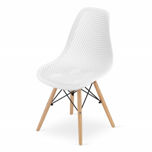 ModernHome Verona set 4 stolice - white