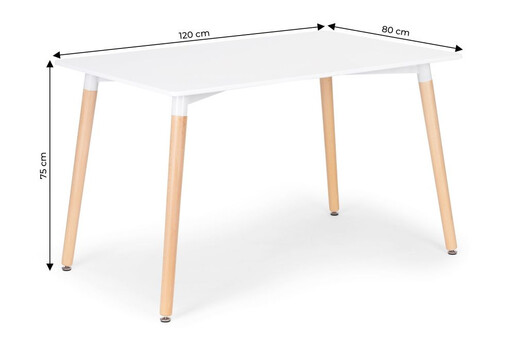ModernHome Milano sto 120x80 cm
