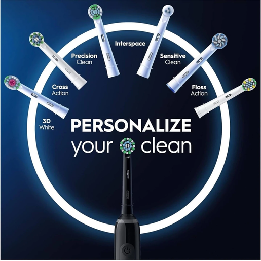 Oral B električna četkica za zube Pro 3, crna + kutija