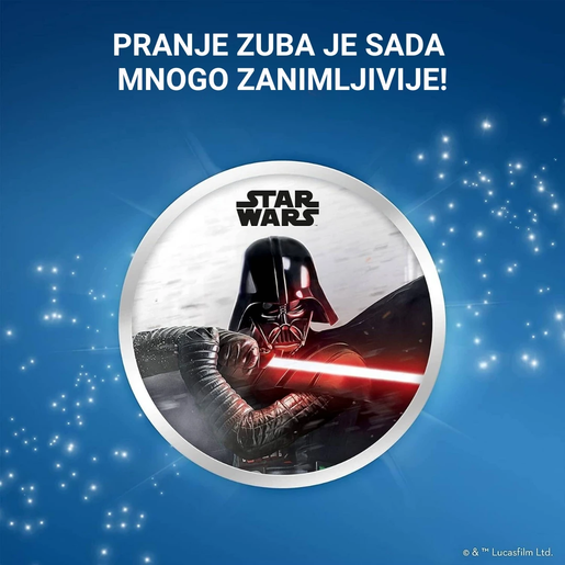 Oral B dečiji nastavak za električnu četkicu za zube Star Wars