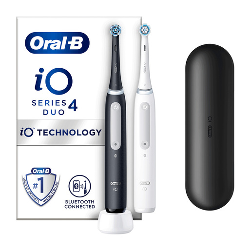 Oral B električna četkica za zube iO4 , bela + crna