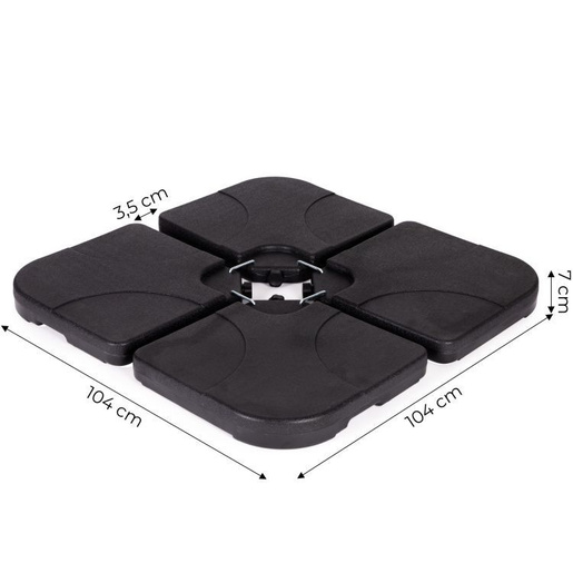 ModernHome Postolje za velike baštenske suncobrane