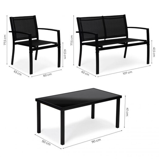 ModernHome Baštenski set EVA