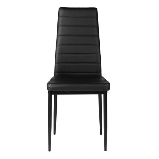 ModernHome Trpezarijske stolice set 4 kom Tami - full black