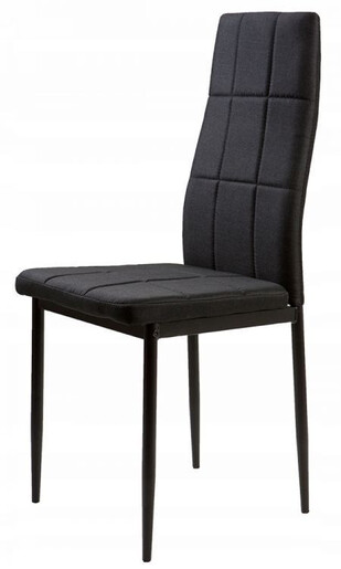 ModernHome Trpezarijske stolice set 4 kom Tami - black