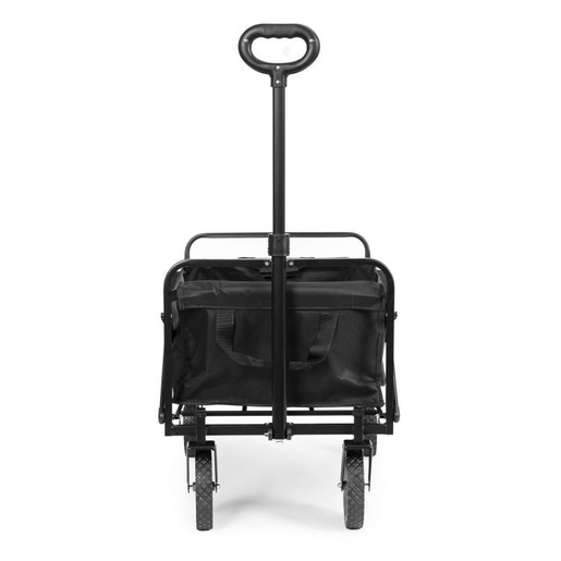 ModernHome Sklopiva kolica za plažu - crna
