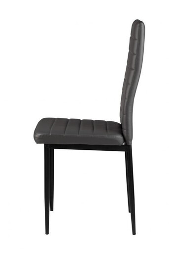 TRPEZARIJSKE STOLICE SET 4 KOM TAMI - DARK GRAY