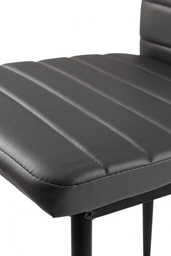 TRPEZARIJSKE STOLICE SET 4 KOM TAMI - DARK GRAY