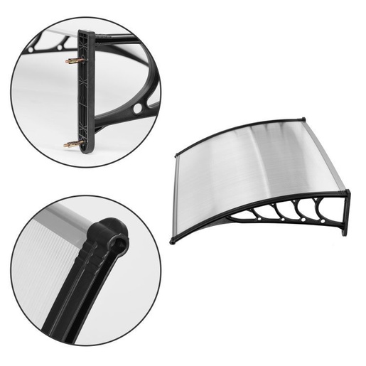 ModernHome Nadštresnica za ulazna vrata 120x100 cm