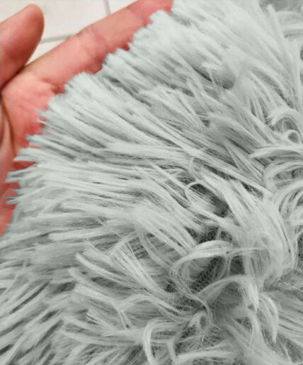 Petsi Plisani krevet za kucne ljubimce 80cm - svetlo siva