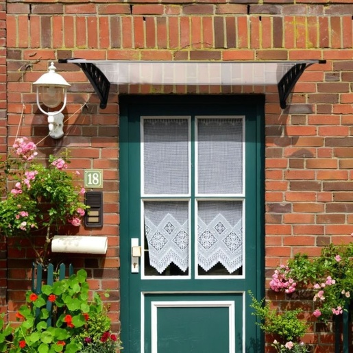 ModernHome Nadstrešnica za ulazna vrata 200x100 cm