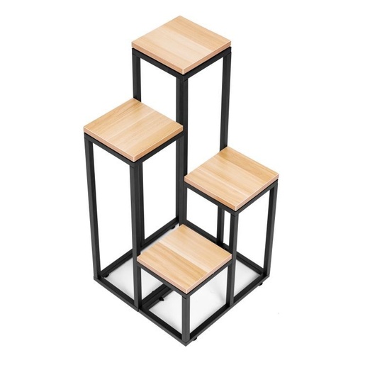 ModernHome Polica za cveće - light walnut