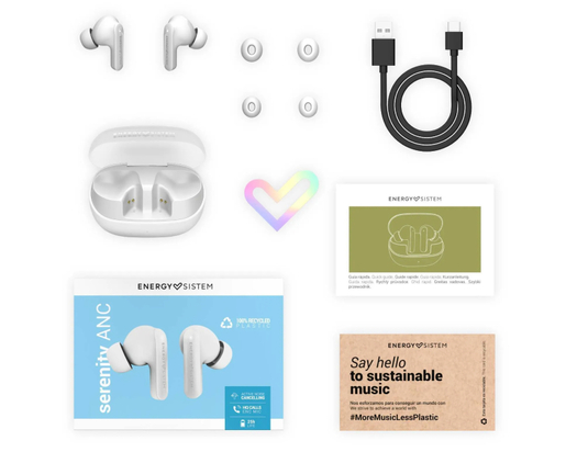 ENERGY SISTEM White Serenity ANC slušalice bele (M45920)
