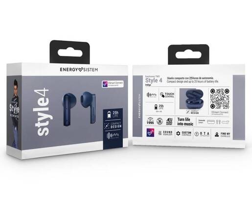 ENERGY SISTEM Style 4 Indigo True Wireless slušalice plave (M45558)