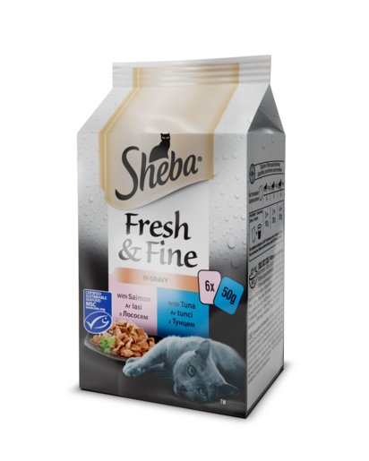 Sheba kesice, izbor ribe 6x50g
