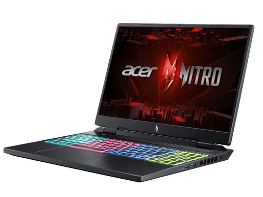 Laptop ACER Gaming Nitro AN16-51-75GR NH.QJMEX.00V, 16.0 WUXGA IPS, Intel Core i7 13620H, 16GB RAM, 512GB SSD, nVIDIA GeForce RTX 4050 6G, DOS