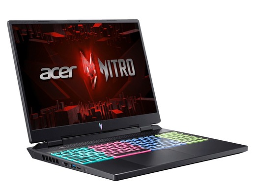 Laptop ACER Gaming Nitro AN16-51-55LF NH.QJMEX.00U, 16 WUXGA IPS, Intel Core i5 13420H, 16GB RAM, 512GB SSD, nVIDIA GeForce RTX 4050 6G, DOS