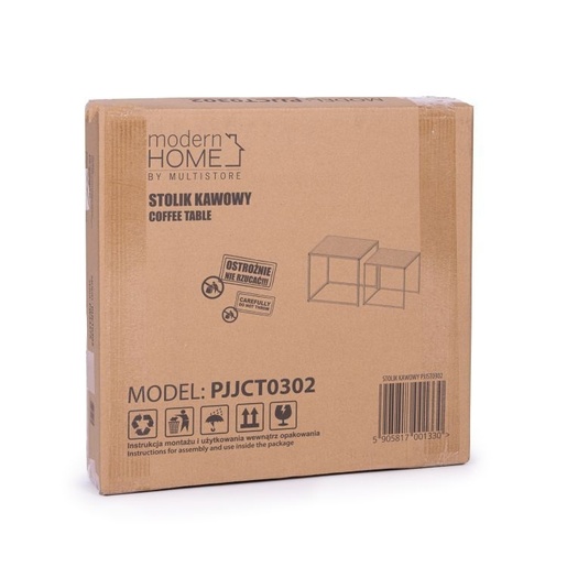 ModernHome  Klub sto loft, set od dva komada