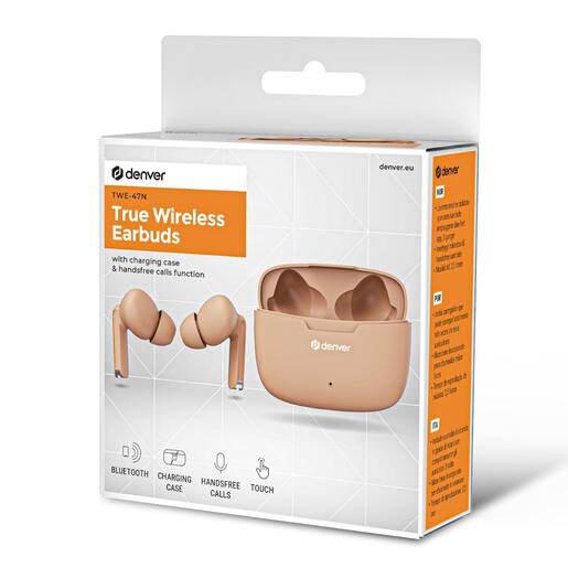 Denver TWE-47  Natural, Bežične Slušalice