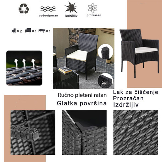 Baštenska garnitura Bay 22-6210B