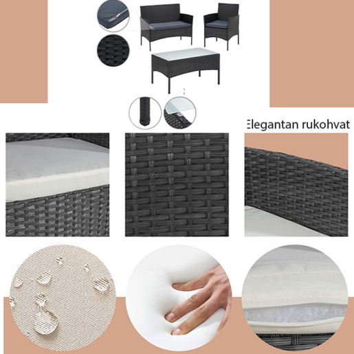 Baštenska garnitura Bay 22-6210B