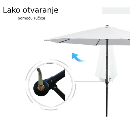 Baštenski suncobran Parasol 24-SA0115B