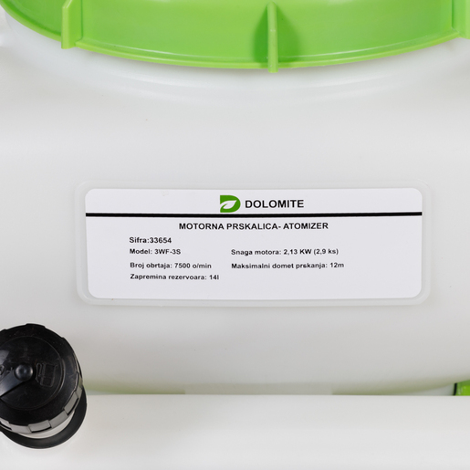 Dolomite Atomizer 14lit sa pumpom.