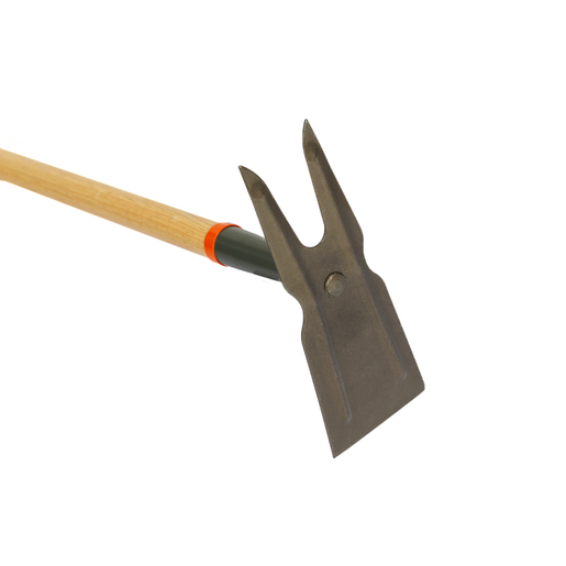 Motičica ravna sa 2 roga sa drvenom drškom