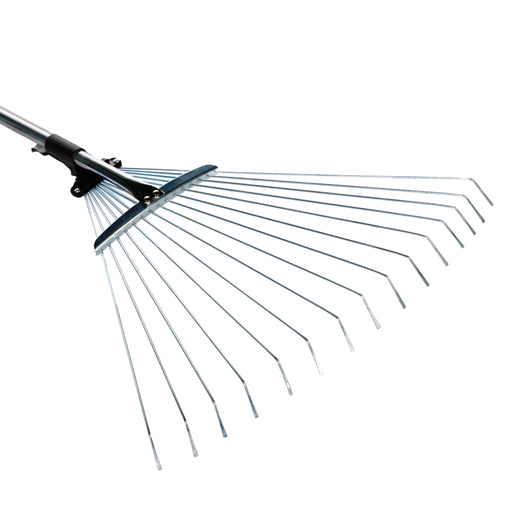 Grablje za lišće sa čeličnom drškom podesive Dolomite