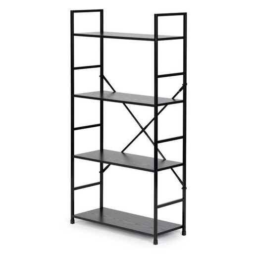 ModernHome  Polica za knjige LOFT 4 black