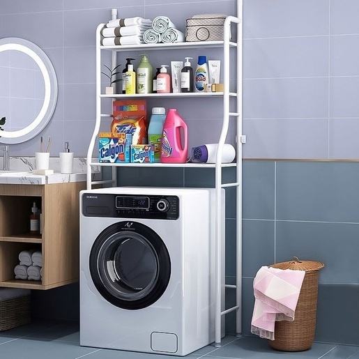 ModernHome  Polica za kupatilo 3 nivoa aluminijum