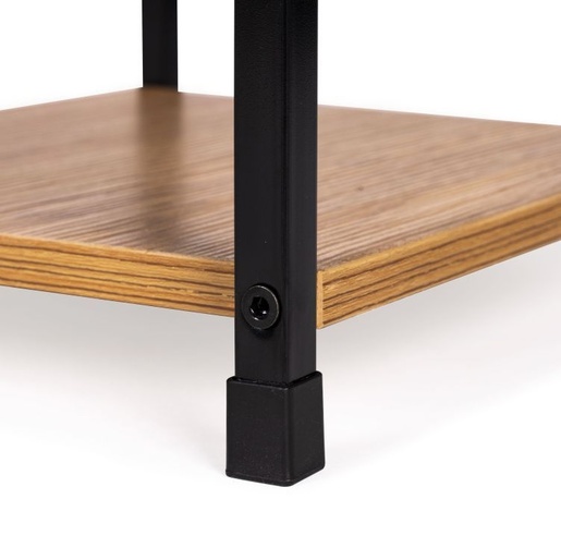 ModernHome  Drvena polica sa dva nivoa - loft wild oak