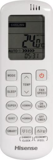 Hisense inverter klima uređaj Energy SE H iNano9K-KA25MR0E