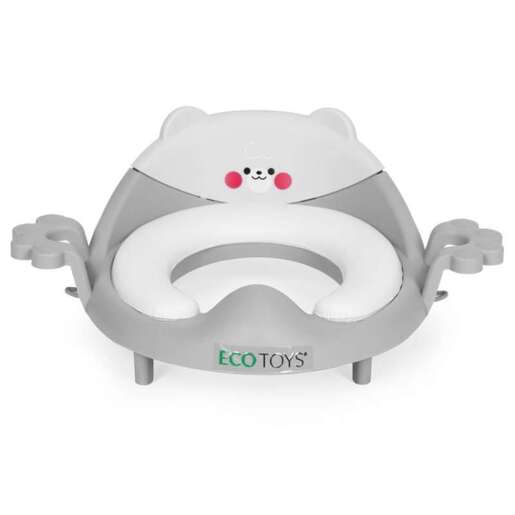 EcoToys Adapter za WC šolju sa rukohvatima PP104 GREY