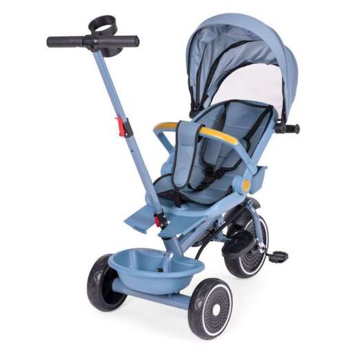 EcoToys 2U1 Tricikl sa rotirajućim sedištem i sklopivom tendom WQL-066-18 BLUE