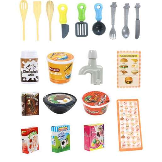 Eco Toys Dečija kuhinja sa zvukom HC493096 BLUE