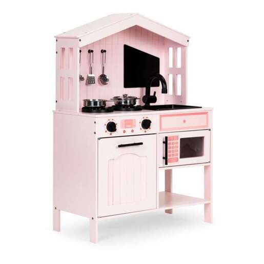 Eco Toys Drvena kuhinja za decu PLK563P