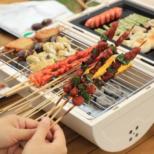 Roštilj Camp - Beli BOLROS2