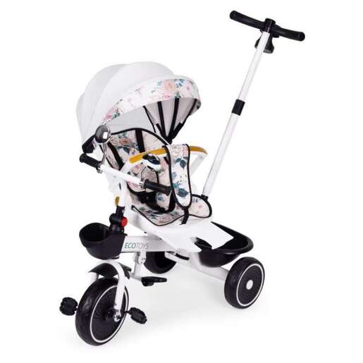 Eco Toys Tricikl za decu sa rotirajućim sedištem WQL-186 WHITE