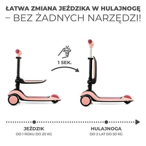 Kinderkraft Trotinet Halley Rosa Pink KRHALL00PNK0000