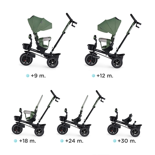 Kinderkraft Tricikl Spinstep Green KRSPST00GRE0000