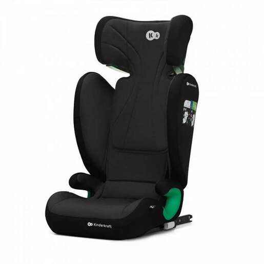 Kinderkraft Autosediste Junior Fix I-Size 100-150Cm Graphite Black KCJUFI20BLK0000