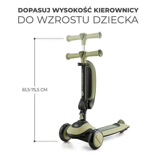 Kinderkraft Trotinet Halley Grassland Green KRHALL00GRE0000