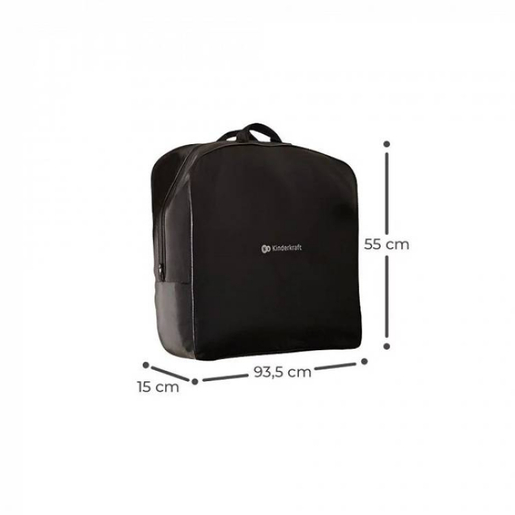 Kinderkraft Prenosivi krevetac Cami 3U1 Black KLCAMI00BLK0000