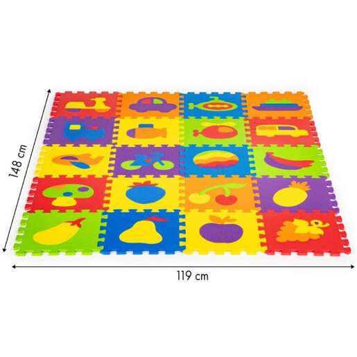 Eco Toys Edukativna podloga Eva Foam 20 delova  ECOEVA003
