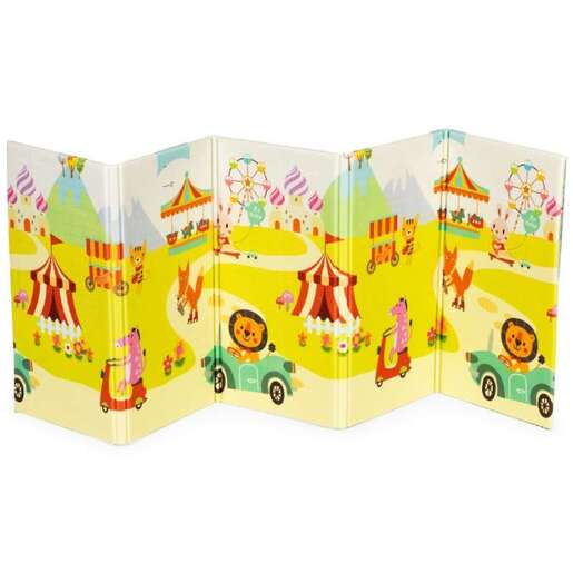 Eco Toys Edukativna podloga za igru sa dva lica sklopiva sa torbom  ECOEVA014