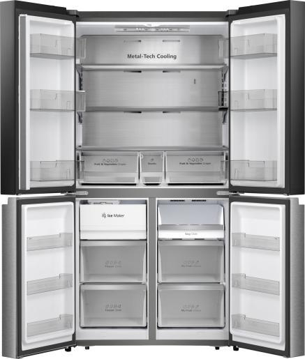 Hisense kombinovani side by side frižider RQ 5X560 SFLES
