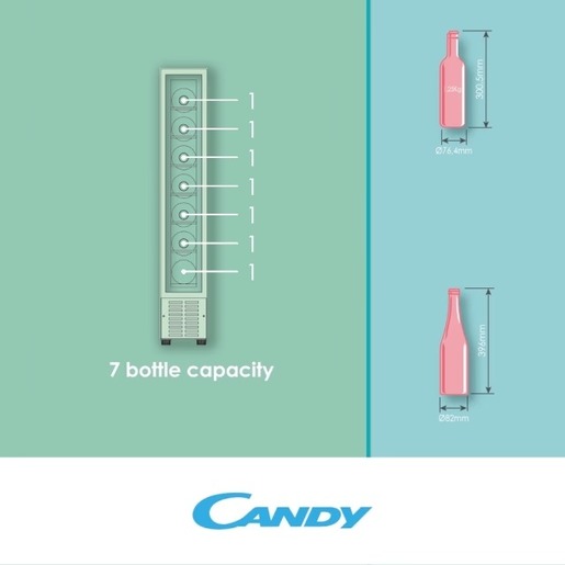 Candy vinska vitrina CCVB 15/1