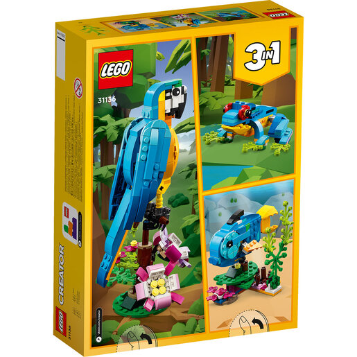 LEGO Egzotični papagaj 31136